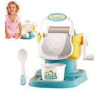 Ice Cream Maker For Kids - Soft Serve Creams Machine | Quick Results Homemade Easy-to-Use Handle Making At Home n