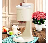 Ice Cream Maker, Fully Automatic Mini Fruit Soft Serve Machine with One Push Operation, Ideal for Making Healthy Soft Serve and Sherbet