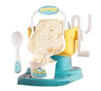 Ice Cream Maker - Ice Cream Machine | Kid's Fruit Smoothie Creation Kit | Soft Serve Ice Cream Machine | Quick Results Homemade Gelato Machine With Application Handle, Making Homemade
