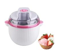 Ice Cream Maker Machine - 1 Litre Capacity, Makes Homemade Ice Cream in 40 Minutes, Ideal for Sorbet and Frozen Yogurt