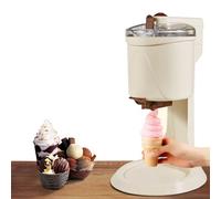 Ice Cream Maker Machine, 1000ML Semi-automatic for Homemade Soft Serve, Kitchen Dessert Tool for Fruit Ice Cream Rolls