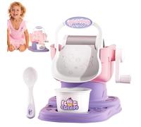 Ice Cream Maker Machine - Durrable ABS Compact Build, Smooth Manual Operatiion Quick Results, Creative Treat Tool for Homemade Desserts, Healthy Cooling Snacks | Families Summer