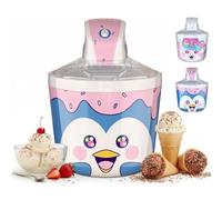 Ice Cream Maker Machine for Kids - 1.2 Quart Penguin Electric Ice Cream Makers, Best Countertop Machine for Homemade Ice Cream, soft serve, Sorbet, Gelato, Frozen Yogurt - Fun & Easy for Families