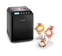 Ice cream Maker Machine Frozen Yoghurt Electric Timer Scoop 250W 2.5 L Black