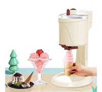 Ice Cream Maker Machine - Soft Serve Home Kitchen Appliance for DIY Healthy Desserts, Fast Yogurt, Simple One Push Operation