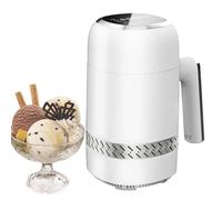 Ice Cream Maker Machine with LCD Display, 6 Modes, Portable Freezing Dessert Maker, Semiconductor Cooling, Overheat Protection, Easy to Use for Homemade Treats