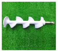 Ice Cream Maker Mixer Shaft - White Spiral Rod Stirring Mixer Whisk Rod Replacement .Compatible With Ocean Power Ice Cream Maker