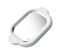 Ice Cream Maker Pan with 2 Scrapers Ice Cream Maker Plate Multifunctional Cold Sweet Fried Food Plate Rolled Fast Cooling