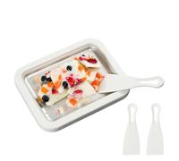 Ice Cream Maker Roll Ice Cream Maker Homemade Yogurt Rolls Tray Instant Cold Plate With 2 Spatulas For Adults Home Kitchen Party Family Gathering Outdoor Holiday
