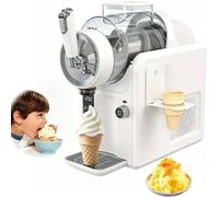 Ice Cream Maker & Slush Drink Machine, 2L Capacity, 5 Presets, No Ice Needed, 5-in-1 Iced Drink Maker for 8-10 Cups in 15 Minutes, Quiet & Automatic Cleaning