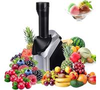 Ice Cream Maker & Sorbet Maker - Soft Serve Vegan Frozen Dessert Machine for Home