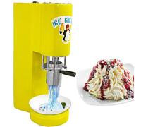 Ice Cream Maker with Soft Serve and Spaghetti Press, Includes 4 Shape Molds for Gelato and Dessert Shops