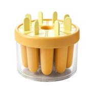 Ice Cream Molds with Sticks,8-Cavity Reusable Snacks Maker | Ice Cream Bar Mold with Sticks,for Camping Picnic Outdoor Party Backyard BBQ Kitchen Home