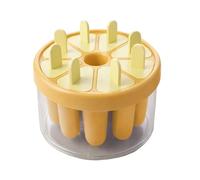 Ice Cream Molds with Sticks | Reusable 8 Cavity Freezer Mold | Popsicle Molds with Sticks - Picnic Camp BBQ Outdoor Garden Kitchen Home