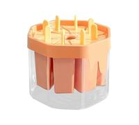 Ice Cream Mould - 8 Cavities Reusable Non-stick Ice Cream Mould for Freezers, Home Use: Kitchen, Apartment, Drinks, Catering, Milk, Fruits