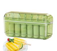 Ice Cream Mould, Ice Lolly Molds | Multi-Grids Ice Cream Mold | Ice Cream Maker Ice Maker Safe Storage Container Ice Molds for Smoothie Fruit Juice