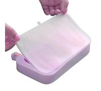 Ice Cream Moulds on Stick, Reusable Ice Cream Mould for Ice Popsicles and Desserts with 3 Compartments, Easy Reusable Ice Cream Tray for Making Fruit and Jelly Popsicles