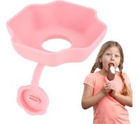 Ice Cream On Stick Holder, Ice Holder Children Silicone, Drip-Proof Ice Cream Holder, Ice Cream Holder Stand, Food Grade Reusable, Catches Drops Before Falling, Cold Treats (A)