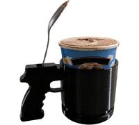 Ice Cream Pint Holder with Handle, 3D Printed Pint Pals Holder for 16oz Ice Cream Containers, No Slip Design with Spoon Slot - Fits Popsicles and Beer Cans