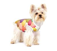 Ice Cream Print Lightweight Tank Top for Dogs Dog Shirts for Small Dogs Stretchy T Shirts Sleeveless Vest
