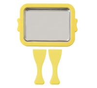 Ice Cream Roll Machine - Homemade DIY Ice Cream Instant Pan/Roll - Mini Maker with 2 Shovel for Yogurt, And More