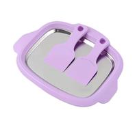 Ice Cream Roll Maker - Rolled Ice Cream Maker | Instant Icecreams Machine For Home, Stainless Steel Icecreams Roll Master Makers Kit With 2 Scrapers For Kids Adults Homemade Soft Serve Sorbet Dessert