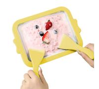 Ice Cream Roll Making Machine,Rolled Ice Cream Maker Machine - Fruit Ice Cream Dish for Home | Mini Yogurt Machine, Ice Cream Machines for Kids Home Party