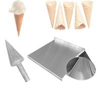Ice Cream Roll Mold, Stainless Steel Nonstick Cylinder Maker for Rapid Prototyping, Ideal for Home Kitchen, Restaurants, and Bakeries