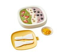 Ice Cream Roller,Stainless Steel Pan Food Grade | Ice Cream Roll Maker,for Homemade Desserts Yogurt Smoothies DIY Parent-Child Time Family Activities