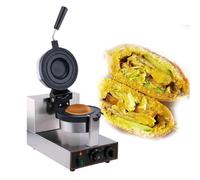 Ice Cream Sandwich Maker, UFO Burger Press with Digital Timer, 5-Min Waffle Maker 50-300°C for Restaurants Coffee Shops Food Trucks, Single Head Rotating