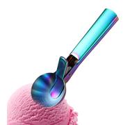 Ice Cream Scoop | 7.56 Inch Scooper Spoon | Stainless Steel Scoop Serving Tool for Dessert Preparation Fruit Balls Pastry Dough or Baking in the Kitchen at Home