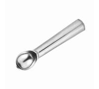 Ice Cream Scoop Antifreeze Non-Stick Metal Spoon | Portable Aluminum Alloy Kitchen Tool for Easy Ice Cream Serving | Bright Silver Design for Home, Cafe & Dessert Bars (#1) (#2) (#3)