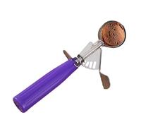 Ice Cream Scoop - Cookie Dough Scooper, Stainless Steel Scooping Tool | Multi-Purpose Kitchen Scoop for Baking, Fruit, Watermelon Serving, Household Use with Trigger Release