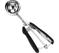 Ice Cream Scoop, Cookie Scoop, 4Tbsp/ 60ml/ 2oz Cookie Scoops for Baking, 18/8 Stainless Steel Cookie Scooper for Baking, Ice Cream Scooper with Trigger Release, Cookie Dough Scoop with Non-slip Grip