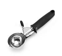 Ice Cream Scoop, Dessert Spoon Household Spoons Food Fruit Digging Pp Kitchen Tools Serving(Black)