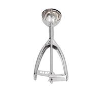 Ice Cream Scoop - Food Grade Stainless Steel, Durable, Ergonomic Comfortable Grip for Left and Right Hand Use, Dishwasher Safe Kitchen Tool, Polished Finish (Type 1)