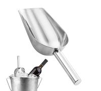 Ice Cream Scoop for Ice Maker, Ice Scoop, Popcorn Scoop, Stainless Steel, Multi-Purpose Drying Container Scoop, Food Tool, Candy Scoop for Bar, , Wedding, Pet Dog Food