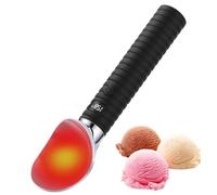 Ice Cream Scoop Heated, Waterproof Non-Slip Handle Rechargeable, Heating Ice Cream Scoopers, for Dessert Buffet Restaurant Birthday Party Holiday Dinner Yogurt Sundae Custard