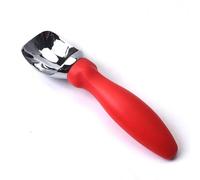 Ice Cream Scoop, Heavy Duty Stainless Steel with Comfortable Grip Handle, Perfect Shape for Easy Scooping, Dishwasher Safe, Ideal for Sundaes and Desserts
