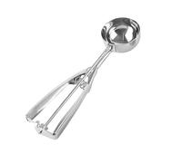Ice Cream Scoop Kitchen Baking Tools Stainless Steel Spring Handle Mashed Potato Spoon Home Accessories(6cm 1Pcs)