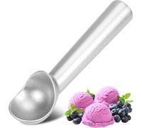 Ice Cream Scoop - Non-Stick Anti-Freeze Ice Cream Scoops, Easy to Use Aluminum Alloy Cookie Scoop, Perfect for Hard Ice Cream, Cookie Dough, Gelato, Sorbet, Melon Balls