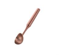 Ice Cream Scoop, Stacks Ice Cream Digger Non-Stick Fruit Ball Maker Watermelon Tool(Rose Gold)