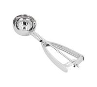 Ice Cream Scoop,Stainless Ice Ball Spoon Ice Cream Scoop Steel Dough Scoop Cupcake Scoop Melon Baller Fruit Digging Spoon for Home Office (Large Spoon Diameter 6CM)