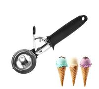 Ice Cream Scoop, Stainless Steel Cookie Scoop, Cookie Scoops for Baking, 2 Tbsp/ 30 ml/ 1 oz Cookie Dough Scoop, Ice Cream Scooper, Cookie Scooper for Baking, Cupcake Scoop