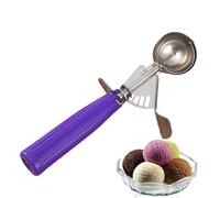 Ice Cream Scoop - Stainless Steel Fruit Baller with Ergonomic Handle | Easy to Use Practical Kitchen Tool | Round Ball Maker for Yogurt Dough Meat Balls Potato Watermelon Dessert