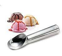 Ice Cream Scoop with Modern Heat-Conducting Aluminum Ergonomic Handleby Sw Cookware: Scoops IceCream Easily| 2 Ounce Portion| One-Piece Design/ No Springs To