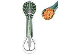 Ice Cream Scooper, Stainless Steel Melon Baller Scoop Fruit Carving Tool Kit, Fruit Scooper and Baller Set for Fruit Vegetable Ice Cream, Ice Cream Scooper for Cones Italian Ice Cookie Seniors