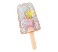 Ice Cream Shape Sensory Stress Relief Toys Summer Fidget Toy Ice Cream Squishies Squeeze Toy Novelty Sensory Toys for Anxiety Relief for Kids Adults Office (B)