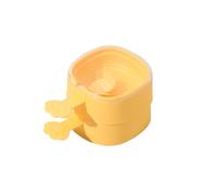 Ice Cream Silicone Popsicle(Yellow 2 Layer)