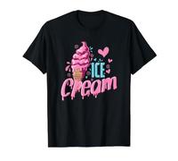 Ice Cream Soft Ice Cream Value Graphic T-Shirt, Men, Black, L